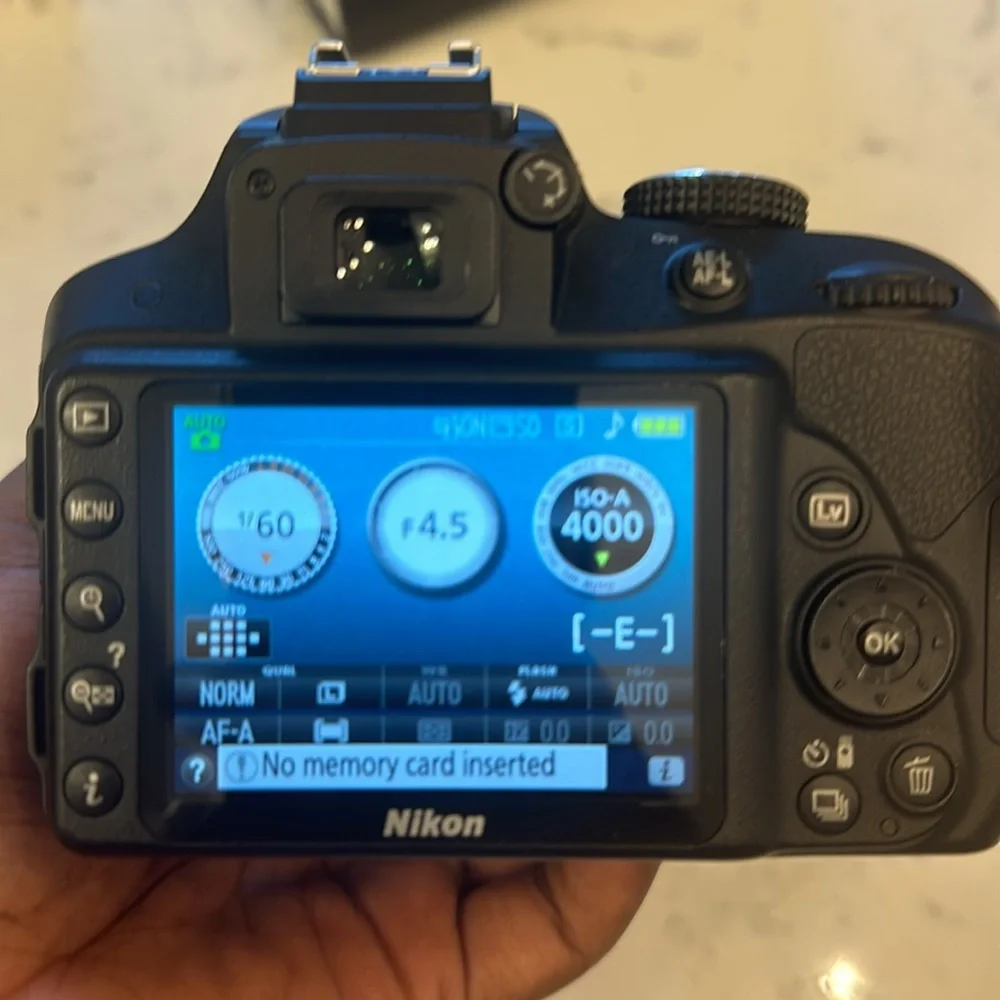 Nikon D3300 with camera bag